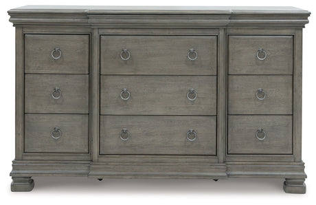 Lexorne Gray Dresser from Ashley - Luna Furniture