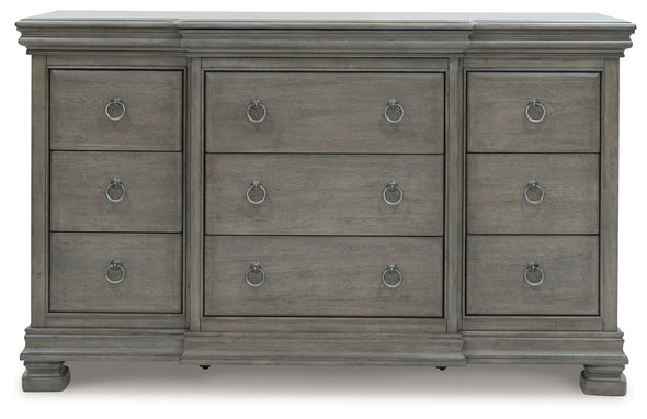 Lexorne Gray Dresser - B924-31 - Luna Furniture