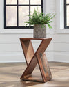 Lily Geometric Accent Table Natural - 910180 - Luna Furniture