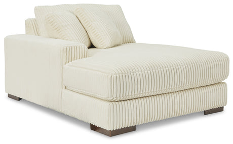 Lindyn Ivory Left-Arm Facing Corner Chaise from Ashley - Luna Furniture