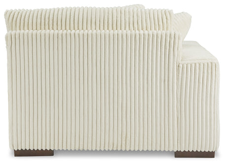 Lindyn Ivory Left-Arm Facing Corner Chaise from Ashley Furniture - Luna Furniture