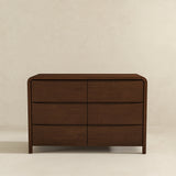 Lionel Mid Century Modern Solid Wood 6-Drawer Dresser from Midinmod - Luna Furniture