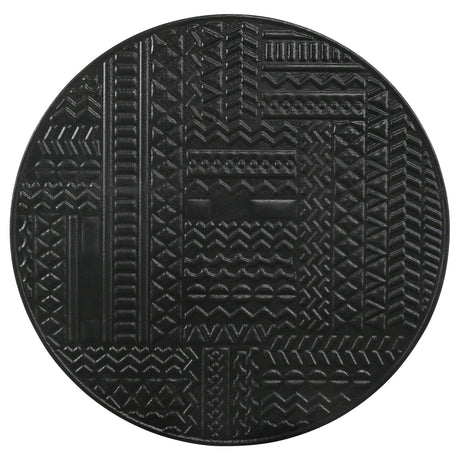 Loannis Matte Black 2-Piece Round Nesting Table from Coaster - Luna Furniture