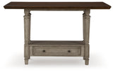Lodenbay Antique Gray Counter Height Dining Table - D751-13 - Luna Furniture