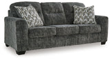Lonoke Gunmetal Sofa from Ashley - Luna Furniture