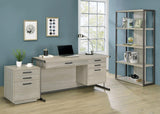 Loomis Whitewashed Gray 3-Drawer Square File Cabinet from Coaster - Luna Furniture