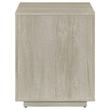 Loomis Whitewashed Gray 3-Drawer Square File Cabinet from Coaster - Luna Furniture
