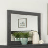 Lorenzo Rectangular Mirror Dark Grey - 224264 - Luna Furniture
