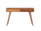 Lotus 2-drawer Console Table Natural Brown - 951790 - Luna Furniture