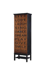 Lovegood 2-door Accent Cabinet Rich Brown and Black - 950731 - Luna Furniture