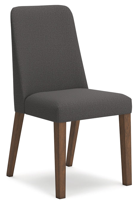 Lyncott Charcoal/Brown Dining Chair, Set of 2 - D615-02 - Luna Furniture