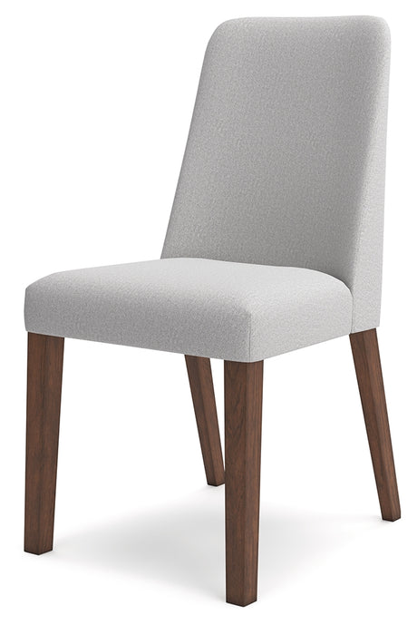 Lyncott Gray/Brown Dining Chair, Set of 2 from Ashley - Luna Furniture
