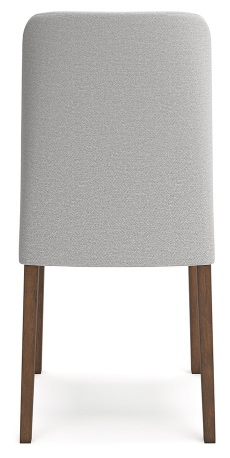 Lyncott Gray/Brown Dining Chair, Set of 2 from Ashley - Luna Furniture