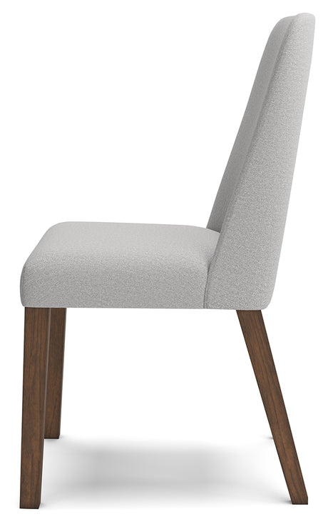 Lyncott Gray/Brown Dining Chair, Set of 2 from Ashley - Luna Furniture