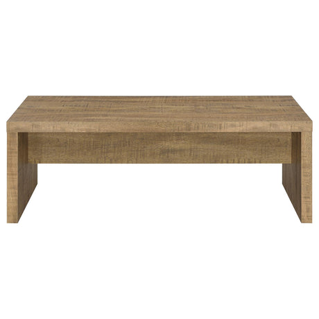 Lynette Mango Rectangular Engineered Wood Coffee Table from Coaster - Luna Furniture