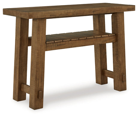 Mackifeld Warm Brown Sofa Table - T724-4 - Luna Furniture