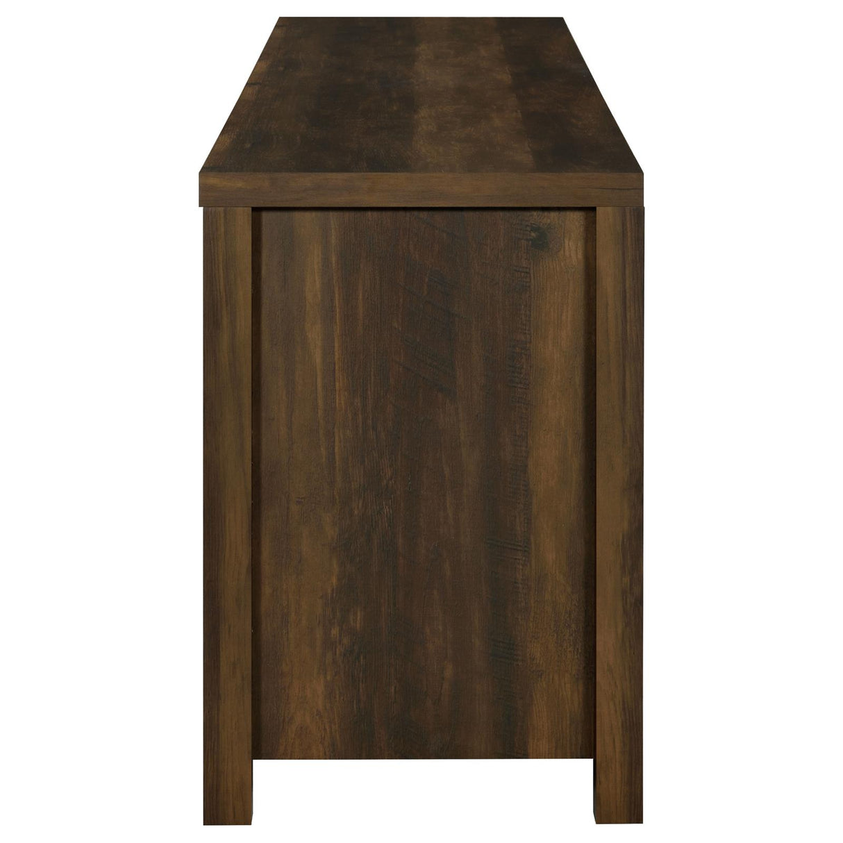 Madra Rectangular TV Console with 2 Sliding Doors from Coaster - Luna Furniture