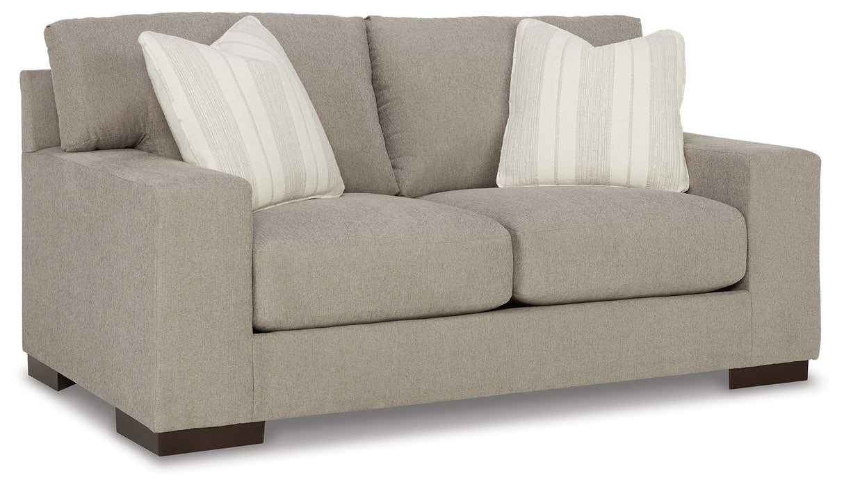 Maggie Flax Loveseat from Ashley - Luna Furniture