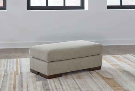 Maggie Flax Ottoman - 5200414 - Luna Furniture