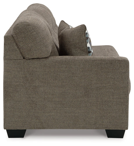 Mahoney Chocolate Left-Arm Facing Sofa from Ashley - Luna Furniture