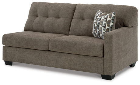 Mahoney Chocolate Right-Arm Facing Sofa from Ashley - Luna Furniture