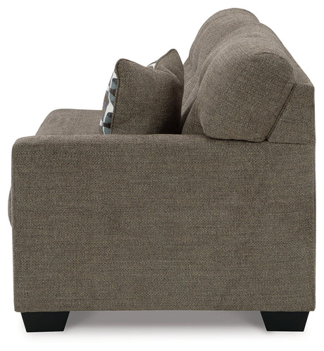 Mahoney Chocolate Right-Arm Facing Sofa from Ashley - Luna Furniture
