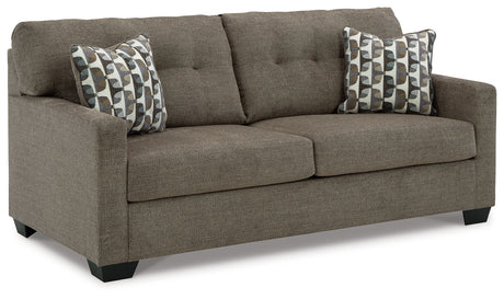 Mahoney Chocolate Sofa from Ashley - Luna Furniture