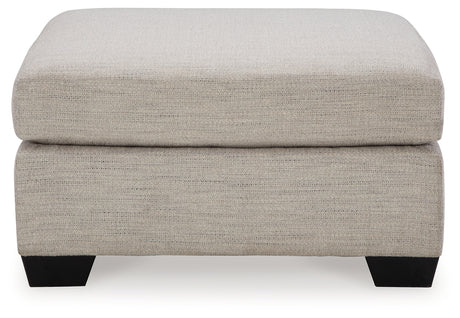 Mahoney Pebble Oversized Accent Ottoman from Ashley - Luna Furniture