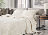 Mahoney Pebble Right-Arm Facing Full Sofa Sleeper from Ashley Furniture - Luna Furniture