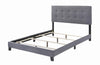 Mapes Tufted Upholstered Queen Bed Grey - 305747Q - Luna Furniture
