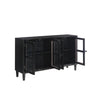 Mapleton 4-door Accent Cabinet Black - 950780 - Luna Furniture