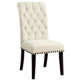 Mapleton Beige Tufted Back Upholstered Side Chairs, Set of 2 from Coaster - Luna Furniture