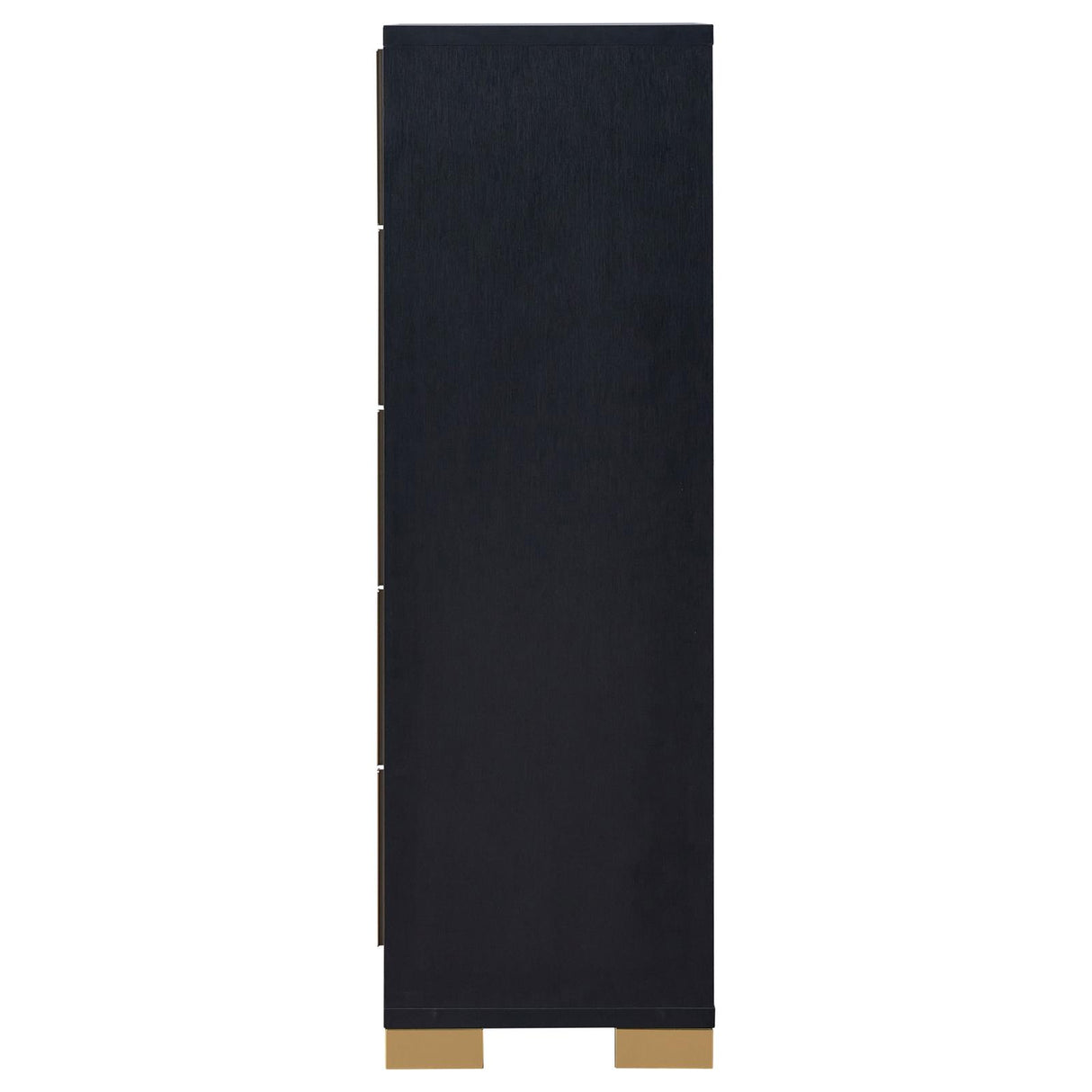 Marceline Black 5-Drawer Chest from Coaster - Luna Furniture