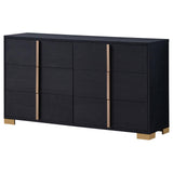 Marceline 6-drawer Dresser Black - 222833 - Luna Furniture