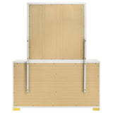 Marceline 6-drawer Dresser with Mirror White - 222933M - Luna Furniture