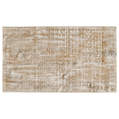 Mariska White Distressed 3-Drawer Wooden Accent Cabinet from Coaster - Luna Furniture