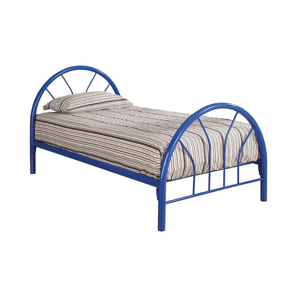 Marjorie Twin Bed Blue - 2389N - Luna Furniture