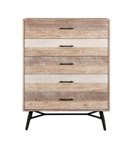 Marlow 5-drawer Chest Rough Sawn Multi - 215765 - Luna Furniture