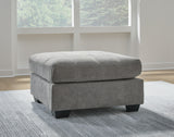 Marrelton Gray Oversized Accent Ottoman from Ashley - Luna Furniture