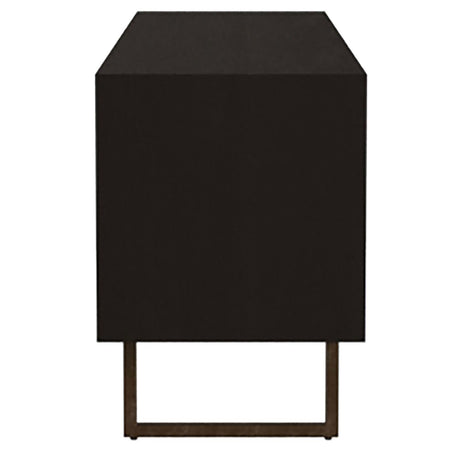 Marsden Charcoal Black 2-Door Wood 70" TV Stand from Coaster - Luna Furniture