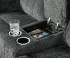 Martinglenn Ebony Power Reclining Loveseat with Console - 4650496 - Luna Furniture