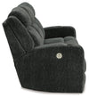 Martinglenn Ebony Power Reclining Sofa with Drop Down Table - 4650499 - Luna Furniture