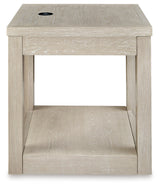 Marxhart Bisque End Table - T791-2 - Luna Furniture