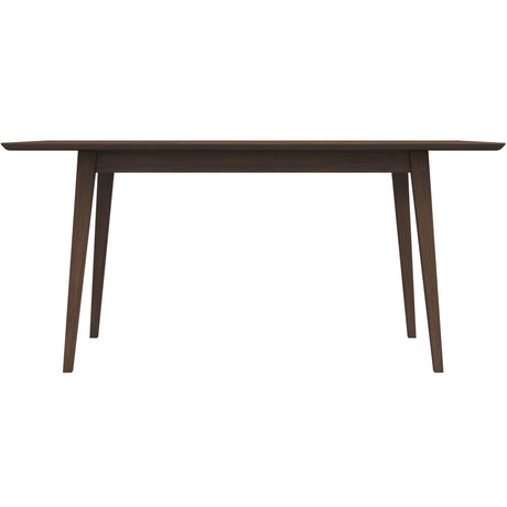 Mary Modern Style Solid Wood Rectangular Dining Kitchen Table Walnut / 47" - AFC00001 - Luna Furniture