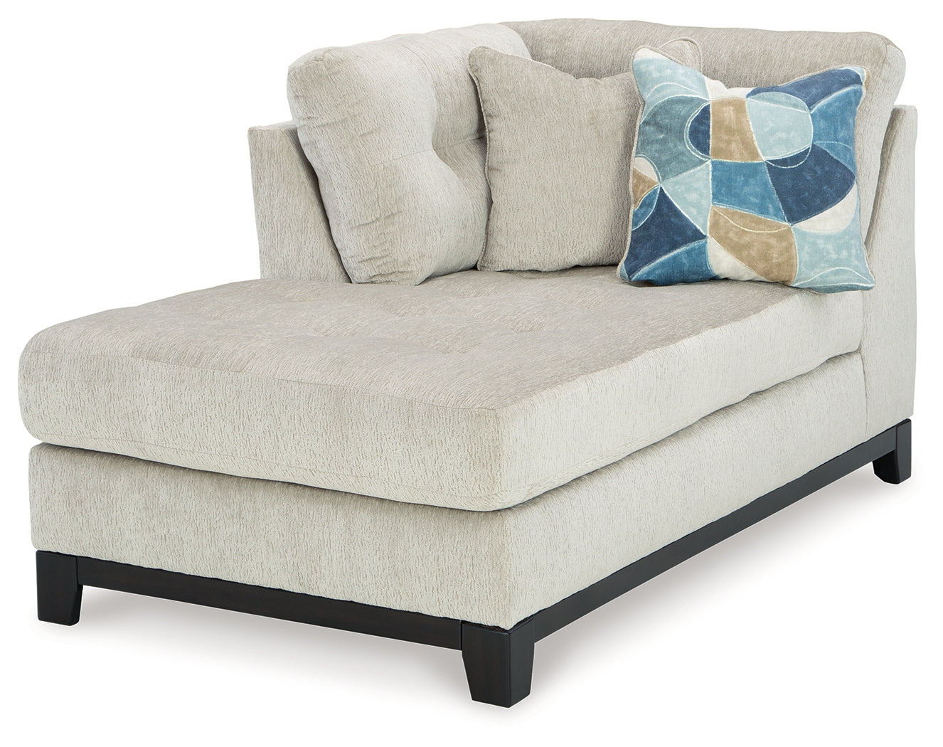 Maxon Place Stone Left-Arm Facing Corner Chaise from Ashley - Luna Furniture