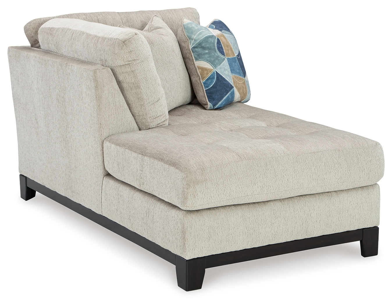 Maxon Place Stone Left-Arm Facing Corner Chaise from Ashley - Luna Furniture