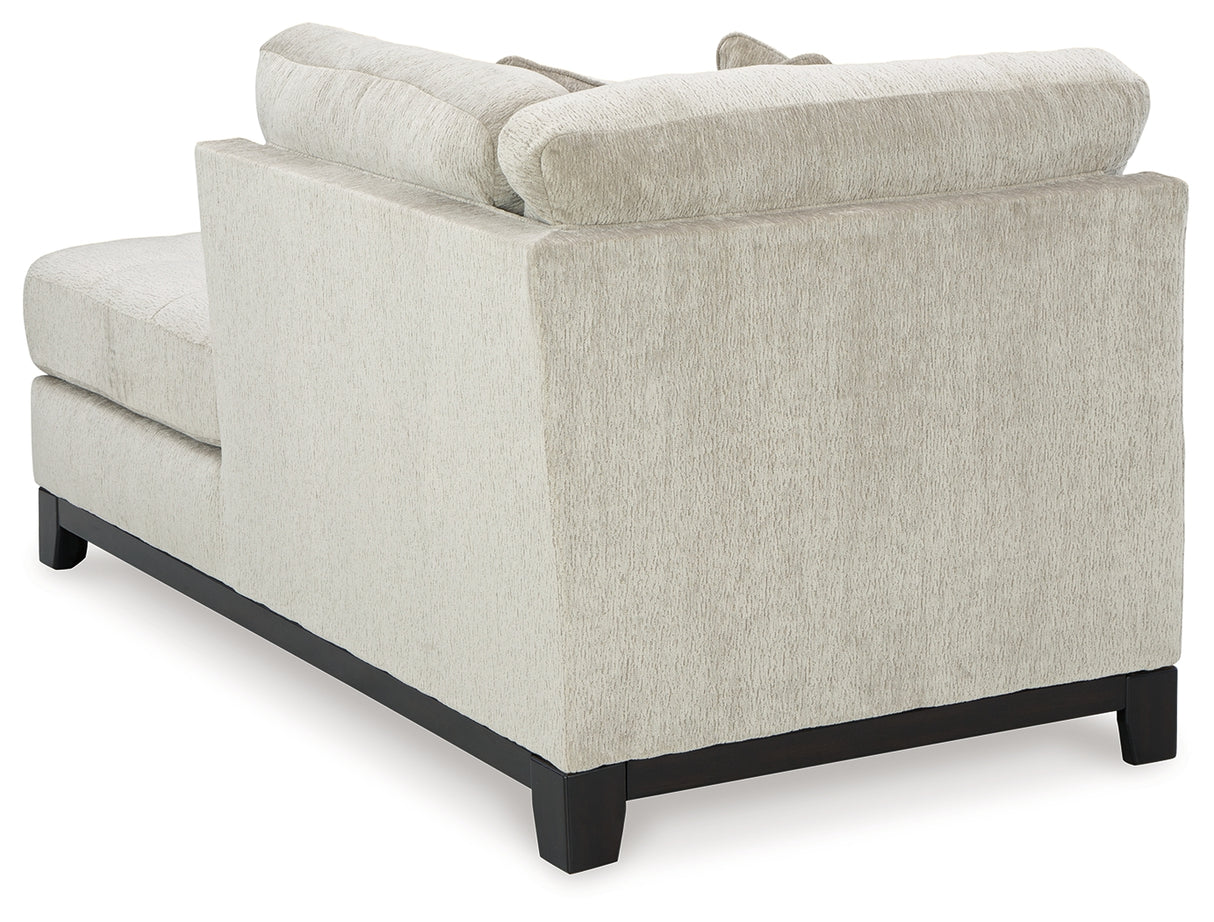 Maxon Place Stone Right-Arm Facing Corner Chaise from Ashley - Luna Furniture