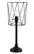 Mayfield Metal Slender Torch Table Lamp Black - 920197 - Luna Furniture