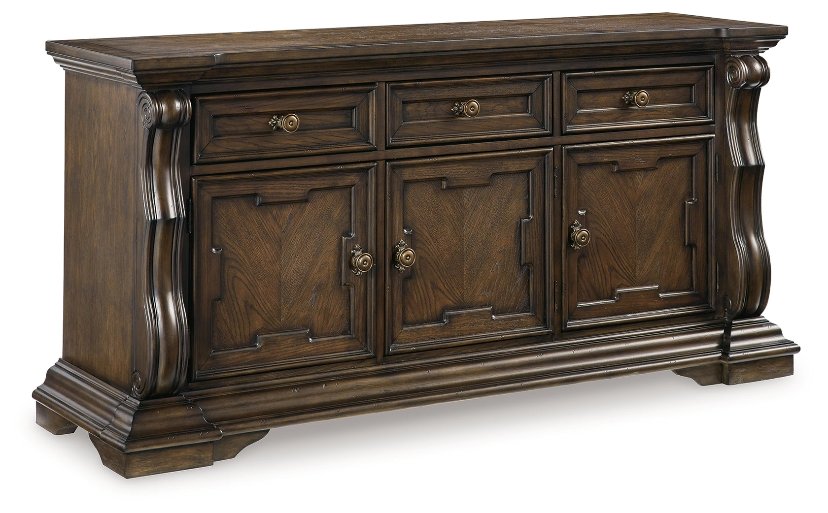 Maylee Dark Brown Dining Buffet from Ashley - Luna Furniture