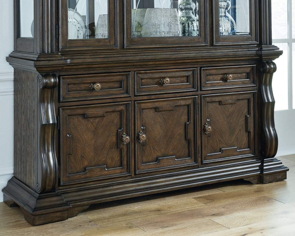 Maylee Dark Brown Dining Buffet from Ashley - Luna Furniture